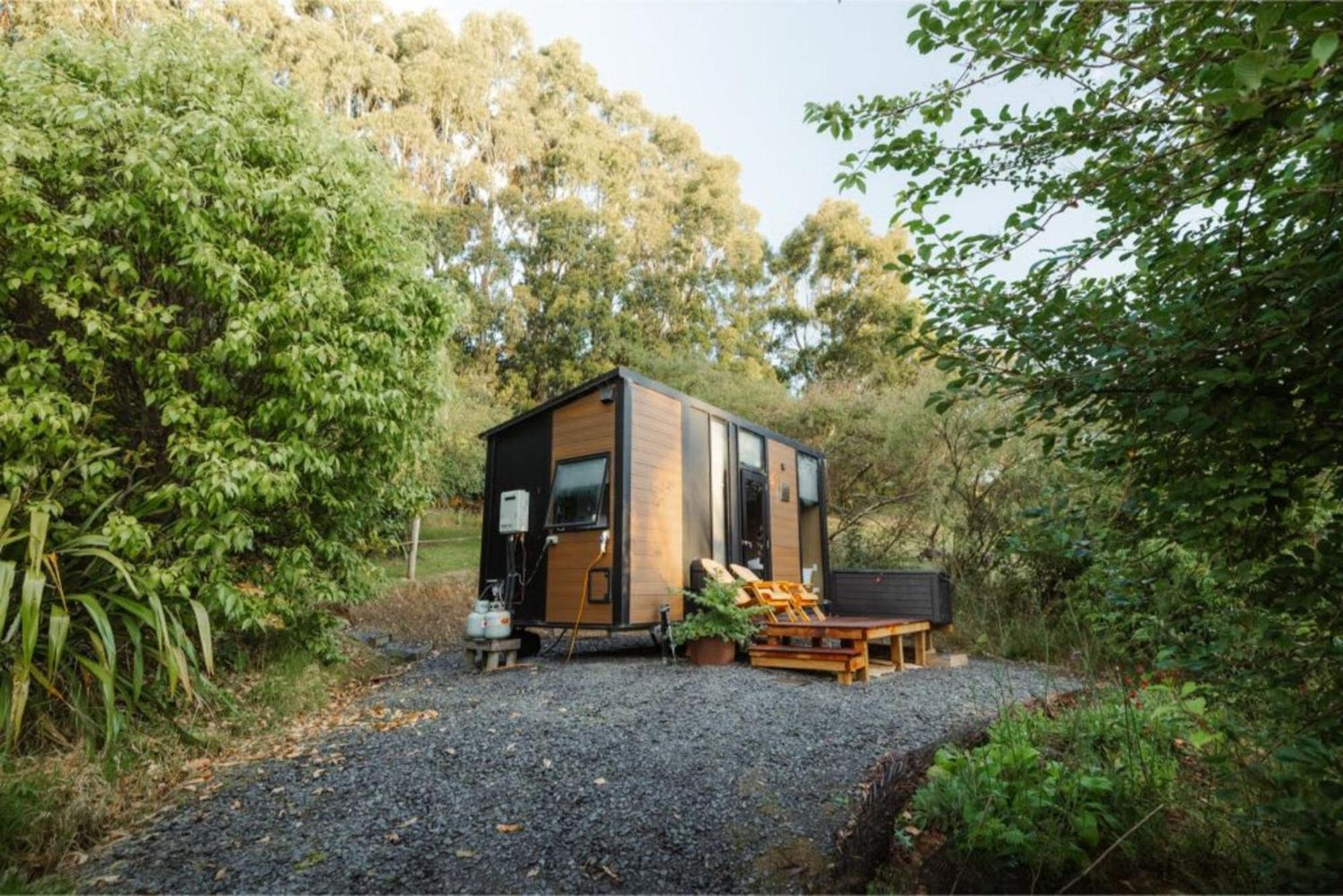 Tranquility Tiny House By Tiny Away Villa Owaka Eksteriør bilde